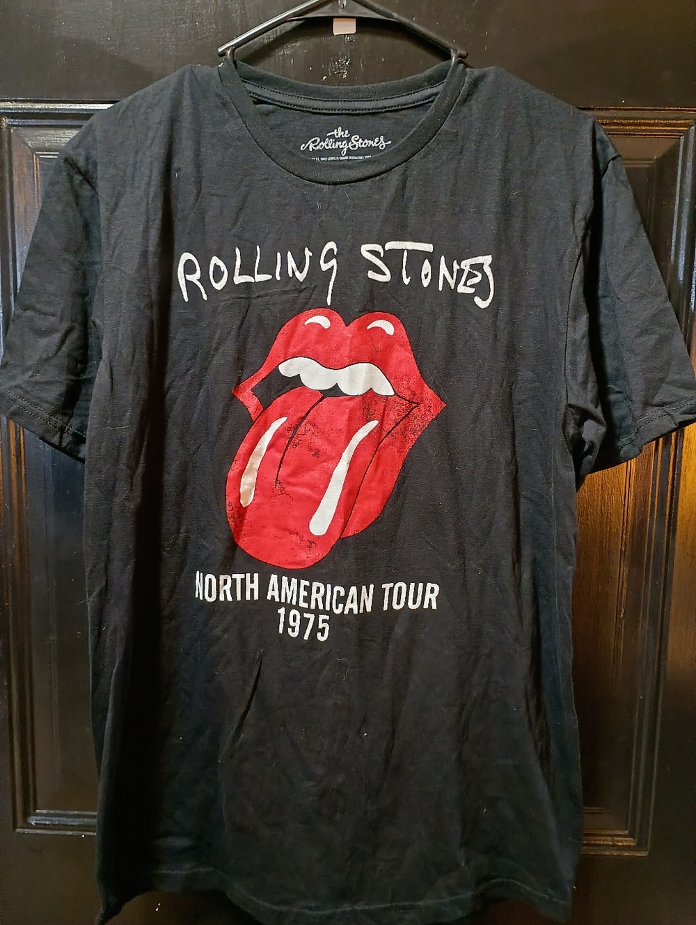 Unisex "The Rolling Stones"North America Tour 1975 size Medium Excellent Conditi